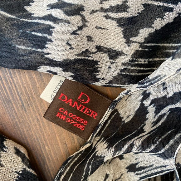 DANIER multicolour scarf - Picture 5 of 5